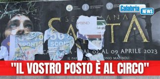 Manifesti strappati a Caulonia